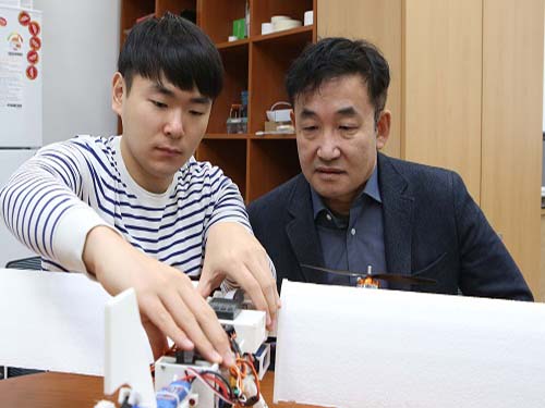 Aerial Vehicle Flying Freely with Independently Controlled Main Wings 이미지